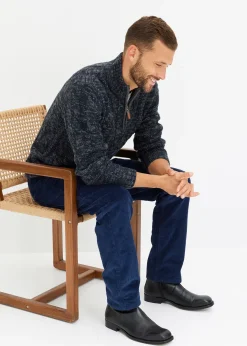 bonprix Pull camionneur chiné à torsades|Homme Pulls & Gilets