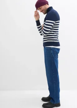 bonprix Pull camionneur doux en coton mélangé|Homme Pulls & Gilets