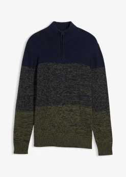 bonprix Pull camionneur doux en coton mélangé|Homme Pulls & Gilets