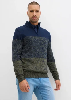 bonprix Pull camionneur doux en coton mélangé|Homme Pulls & Gilets