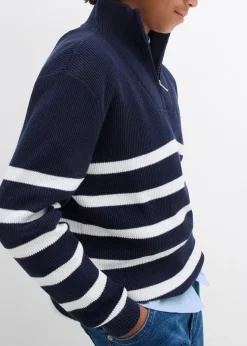 Enfant bonprix Vêtements Enfant|Garçons 9-16 Ans·Pulls & Sweats|Pull camionneur en fine maille 100% coton