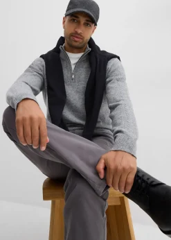 bonprix Pull camionneur en fine maille|Homme Pulls & Gilets