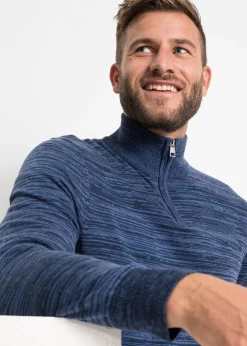 Homme bonprix Pulls & Gilets|Pull camionneur en maille chinée