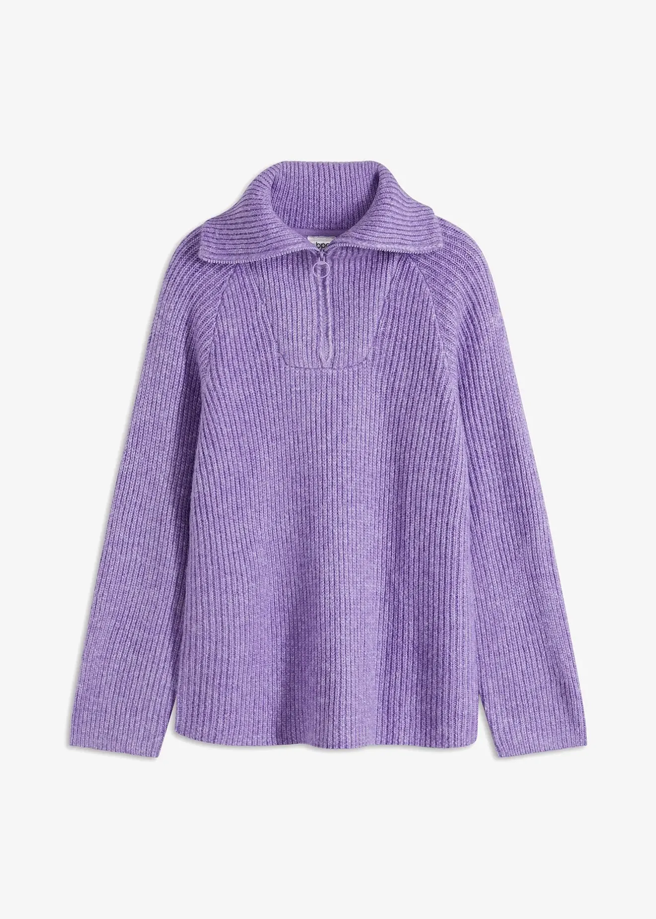 bonprix Pull camionneur en maille côtelée|Femme Pulls & Gilets