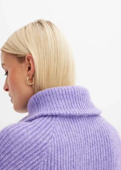 bonprix Pull camionneur en maille côtelée|Femme Pulls & Gilets