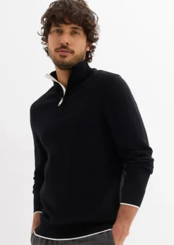 Homme bonprix Pulls & Gilets|Pull camionneur élégant en coton mélangé