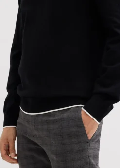 Homme bonprix Pulls & Gilets|Pull camionneur élégant en coton mélangé