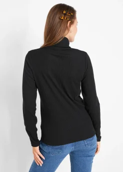 Femme bonprix Vêtements Thermiques|T-Shirts & Tops|Pull chaud à col roulé