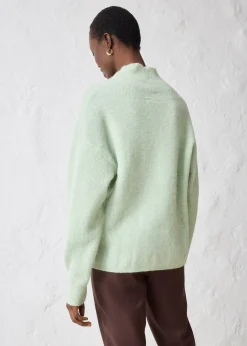 bonprix Pull chaud en alpaga mélangé|Femme Maille|Premium