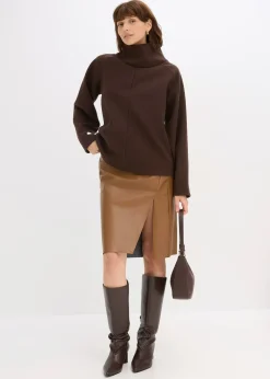 bonprix Pull col boule|Femme Maille|Pulls & Gilets