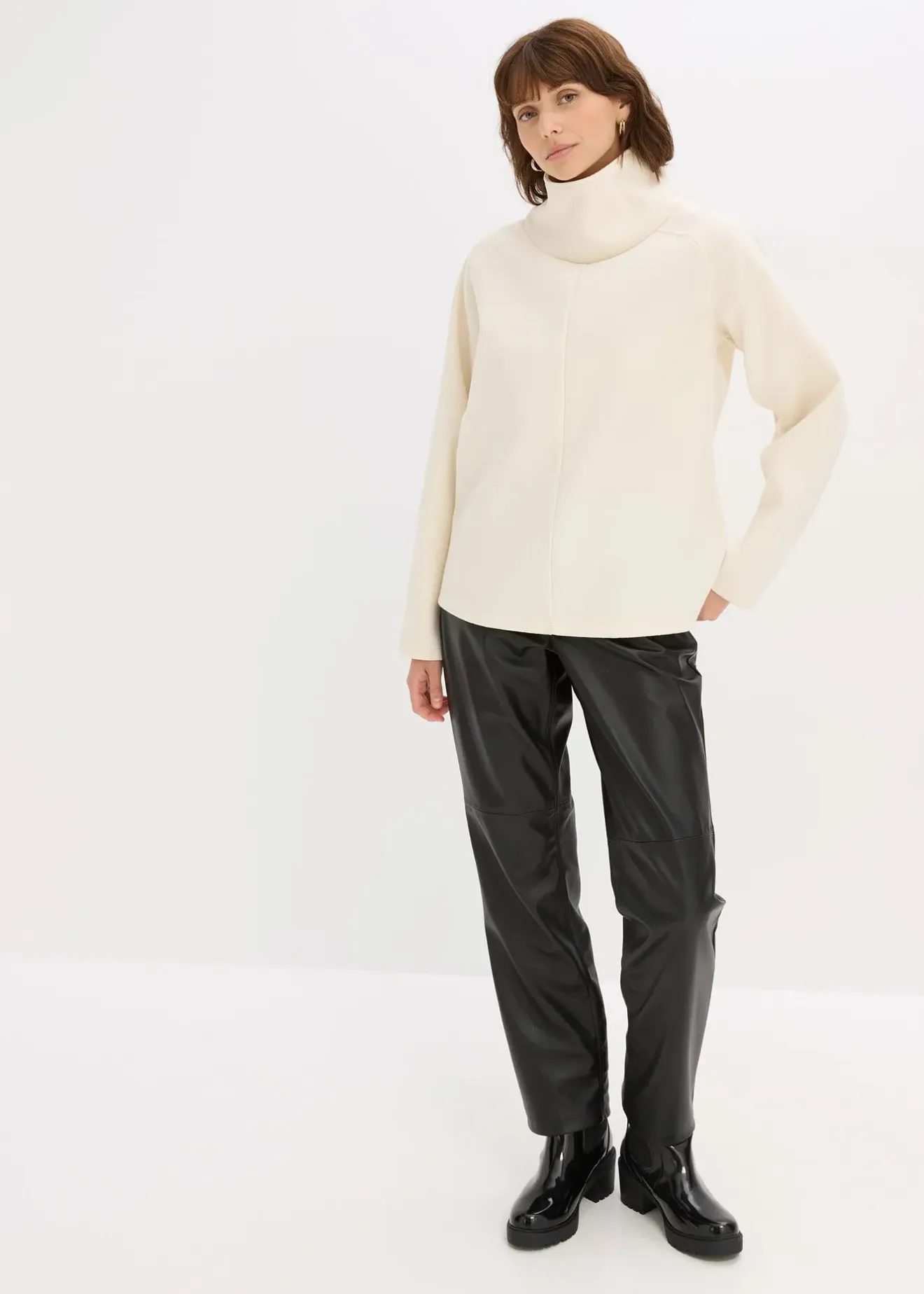 bonprix Pull col boule|Femme Maille|Pulls & Gilets