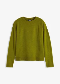 Femme bonprix Maille|Pulls & Gilets|Pull col rond à épaules descendues