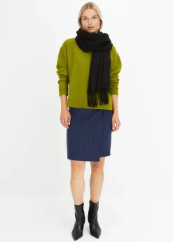 Femme bonprix Maille|Pulls & Gilets|Pull col rond à épaules descendues