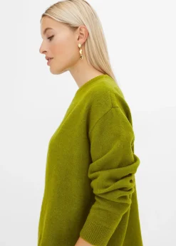 Femme bonprix Maille|Pulls & Gilets|Pull col rond à épaules descendues