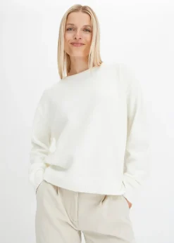 Femme bonprix Maille|Pulls & Gilets|Pull col rond à épaules descendues