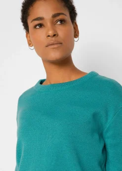 bonprix Pull col rond en maille|Femme Maille|Basiques