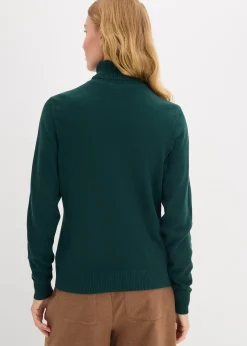 bonprix Pull col roulé|Femme Maille|Basiques