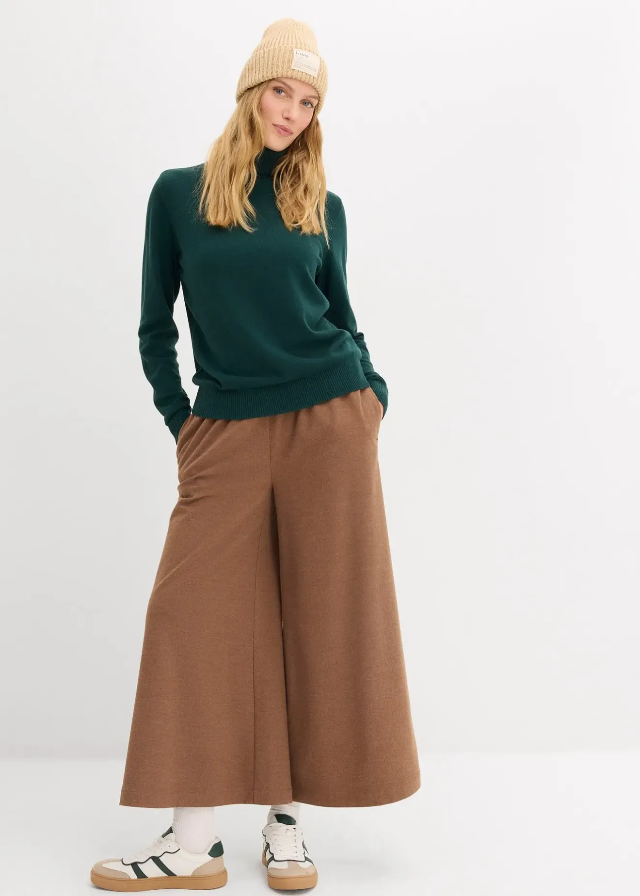 bonprix Pull col roulé|Femme Maille|Basiques