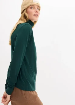 bonprix Pull col roulé|Femme Maille|Basiques