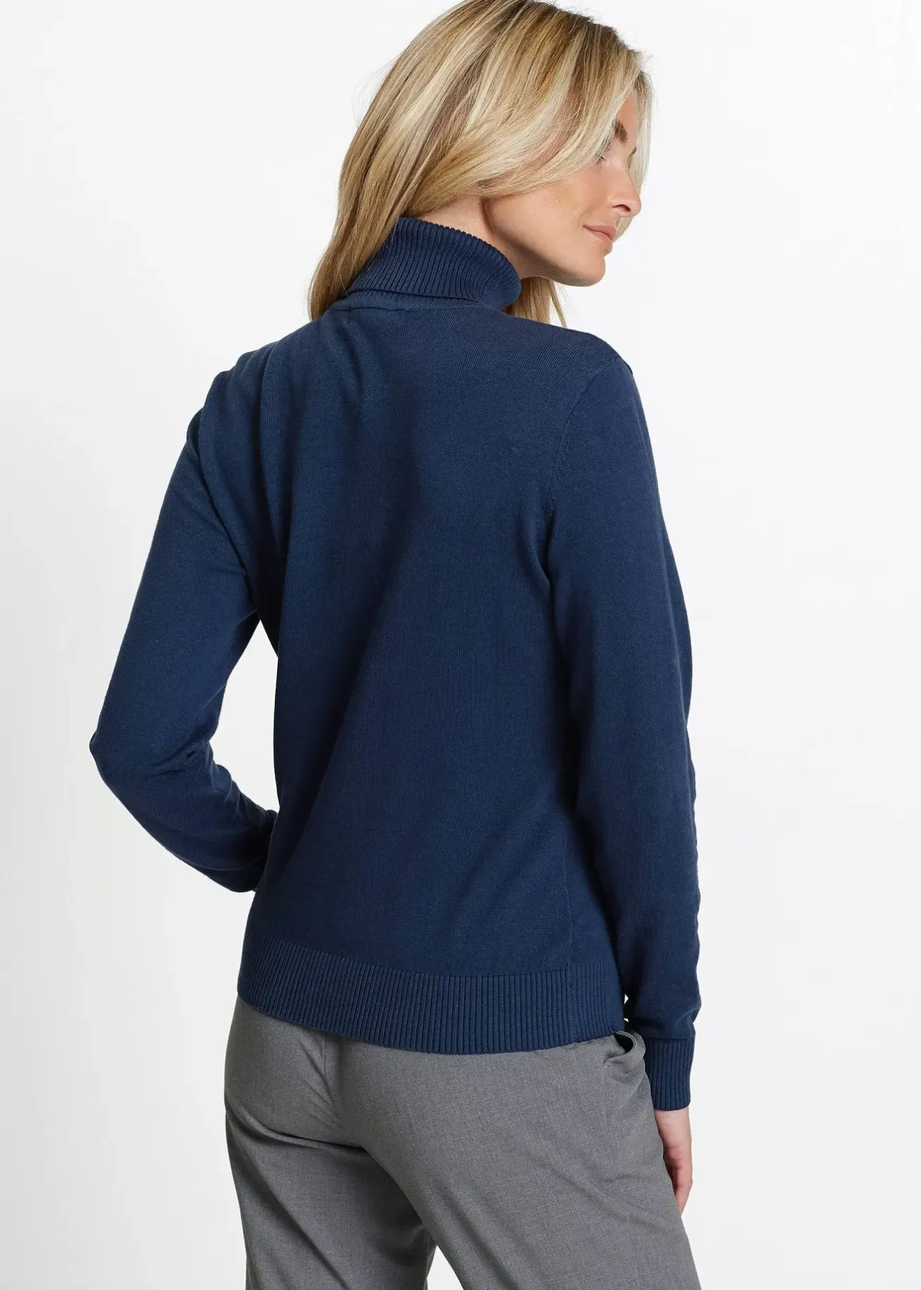 Femme bonprix Maille|Basiques|Pull col roulé