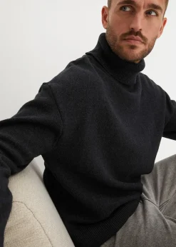Homme bonprix Pulls & Gilets|Pull col roulé ample