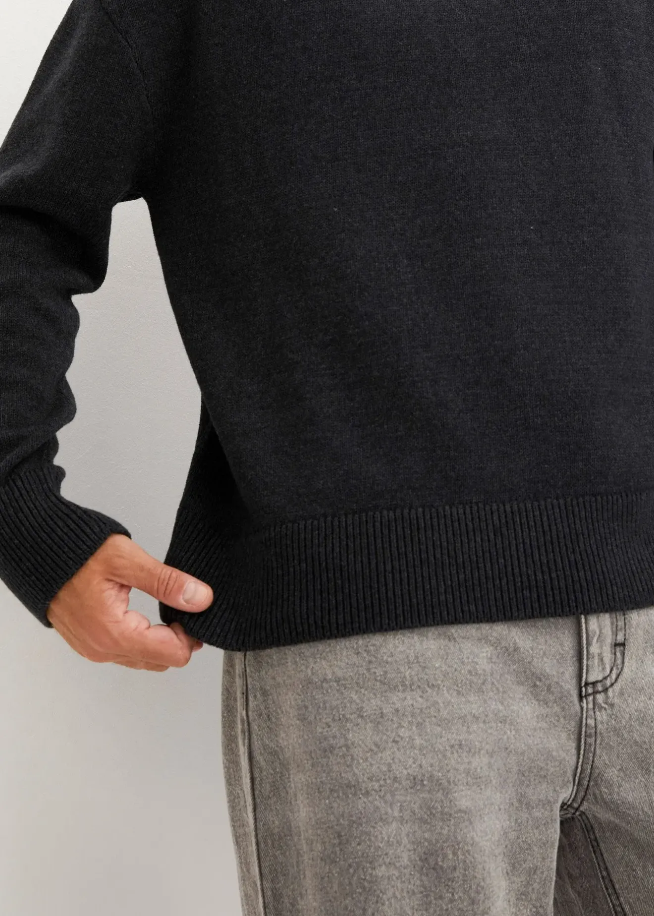 Homme bonprix Pulls & Gilets|Pull col roulé ample