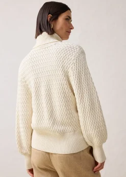 bonprix Pull col roulé avec laine mérinos|Femme Maille|Premium