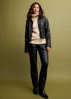 Femme bonprix Maille|Pulls & Gilets|Pull col roulé avec strass