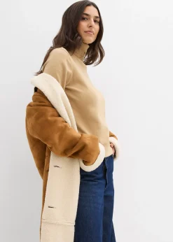 Femme bonprix Maille|Basiques|Pull col roulé basique