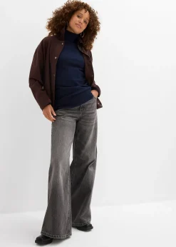 Femme bonprix Maille|Basiques|Pull col roulé basique