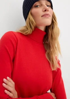 bonprix Pull col roulé basique|Femme Maille|Basiques