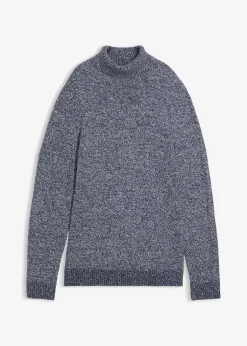 Homme bonprix Pulls & Gilets|Pull col roulé en coton mélangé