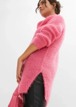 Femme bonprix Maille|Pulls & Gilets|Pull col roulé oversize