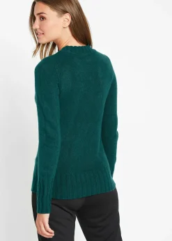 bonprix Pull col V|Femme Maille|Pulls & Gilets