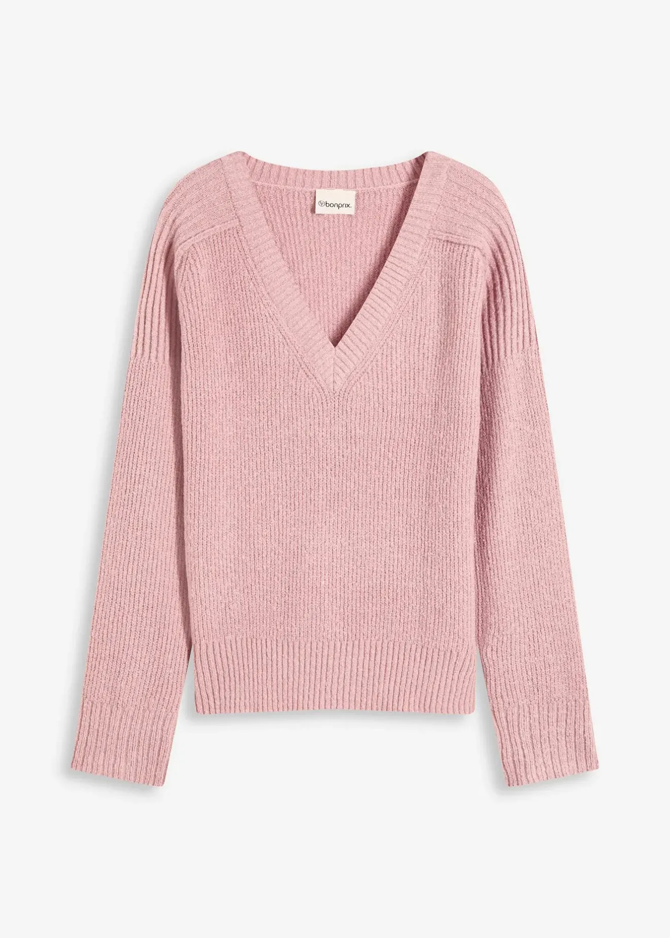 bonprix Pull col V oversize|Femme Maille|Pulls & Gilets