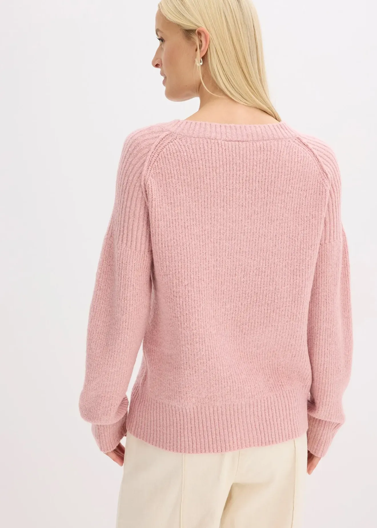 bonprix Pull col V oversize|Femme Maille|Pulls & Gilets