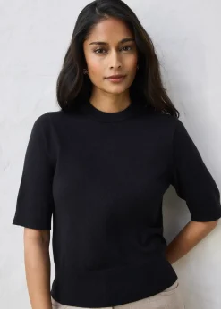 bonprix Pull coton et soie|Femme Maille|Premium