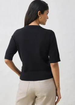 bonprix Pull coton et soie|Femme Maille|Premium