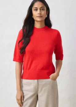 Femme bonprix Maille|Premium|Pull coton et soie