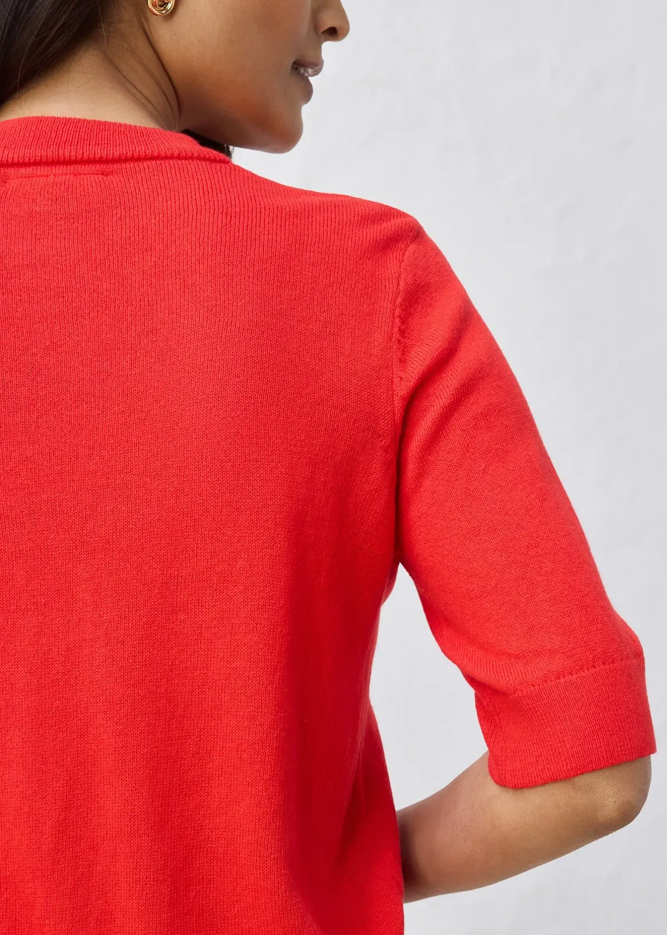 Femme bonprix Maille|Premium|Pull coton et soie