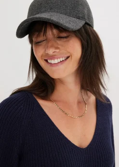 Femme bonprix Maille|Pulls & Gilets|Pull côtelé 100% coton