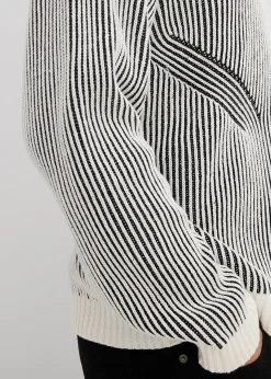 bonprix Pull côtelé ample en coton mélangé|Homme Pulls & Gilets