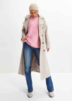 bonprix Pull côtelé oversize|Femme Maille|Pulls & Gilets