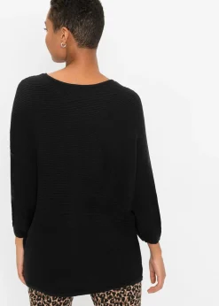 Femme bonprix Maille|Pulls & Gilets|Pull côtelé oversize