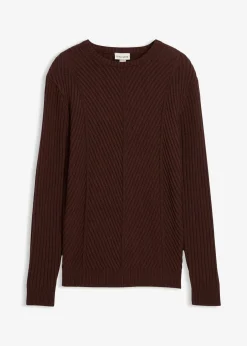 bonprix Pull côtelée|Homme Pulls & Gilets