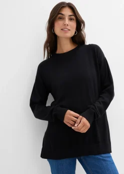 Femme bonprix Femme Enceinte|Pull de grossesse doux avec fentes pour l’allaitement
