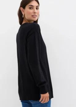 Femme bonprix Femme Enceinte|Pull de grossesse doux avec fentes pour l’allaitement