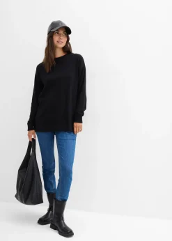 Femme bonprix Femme Enceinte|Pull de grossesse doux avec fentes pour l’allaitement