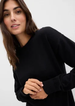 Femme bonprix Femme Enceinte|Pull de grossesse doux avec fentes pour l’allaitement