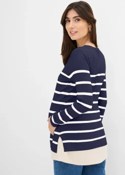 Femme bonprix Femme Enceinte|Pull de grossesse et d’allaitement en maille légère